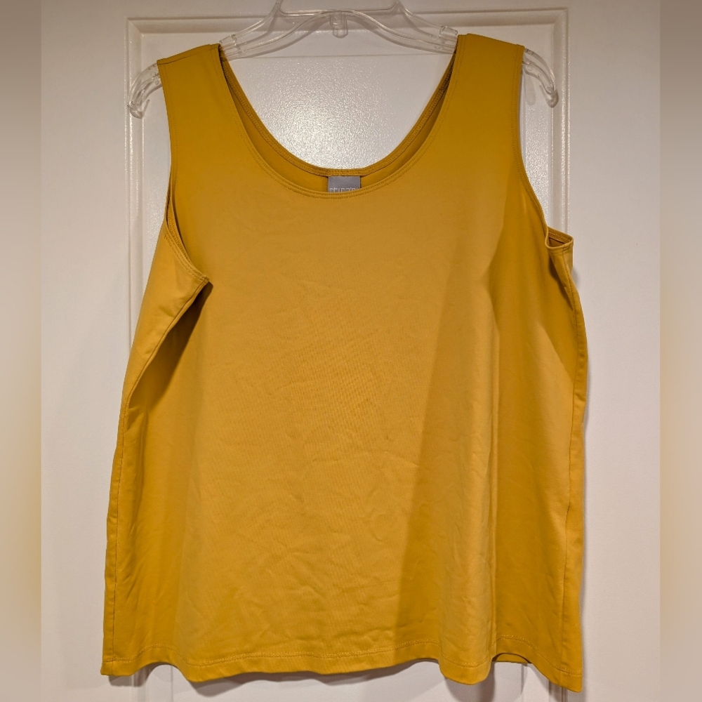 Chico's Golden Yellow Tank Top